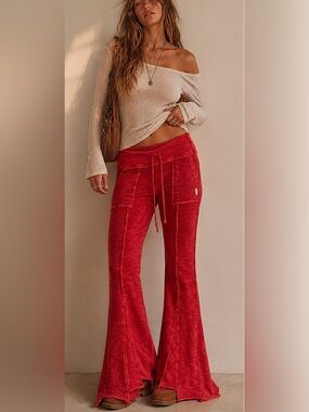 Free People Movement Flare Pants S Boho Yoga Lounge Bell Bottoms